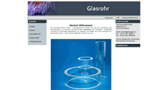 Desktop Screenshot of glas-rohr.de